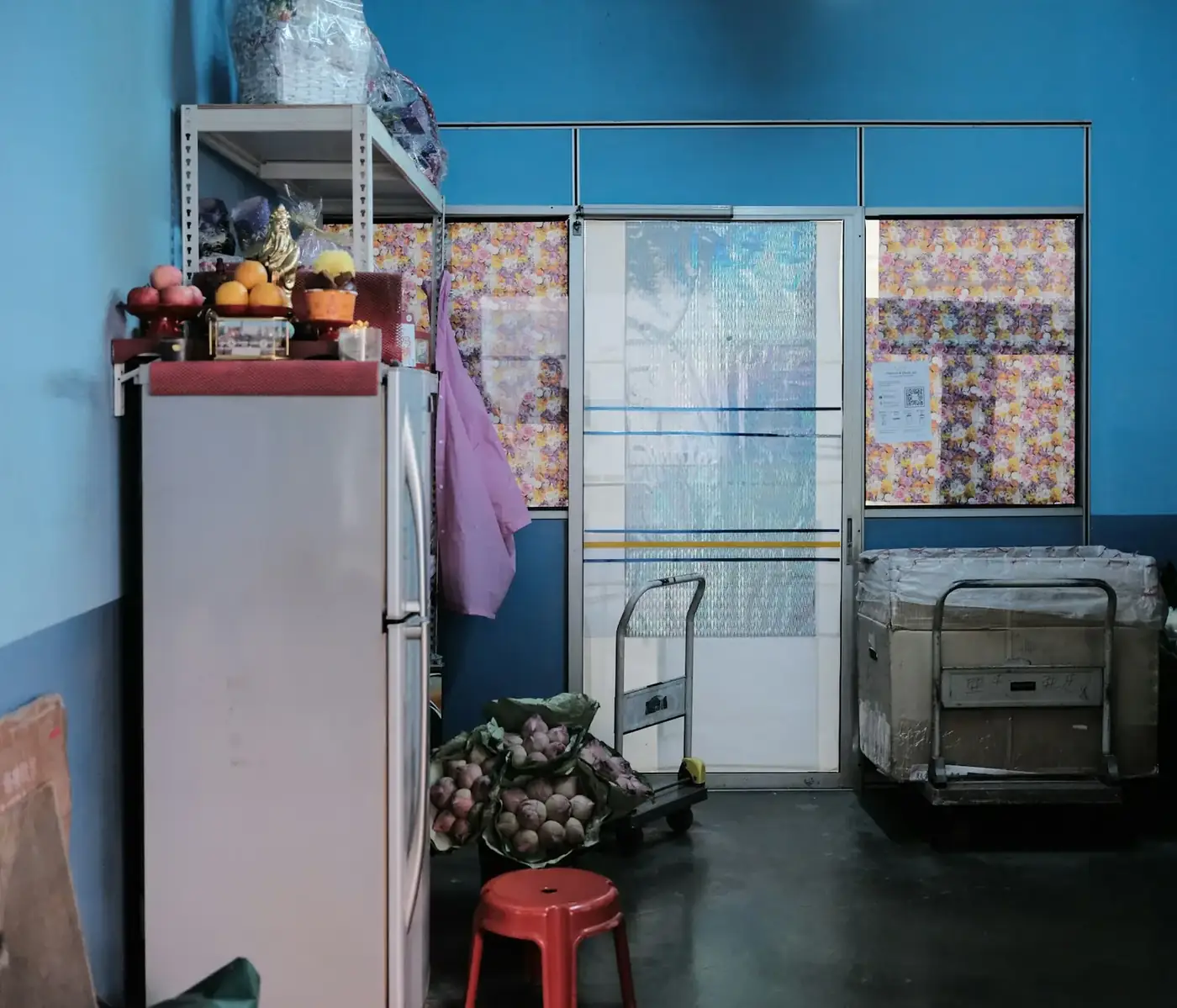 HDB corridor in Singapore
